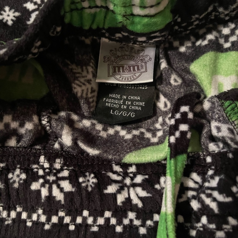 M&M pajama pants